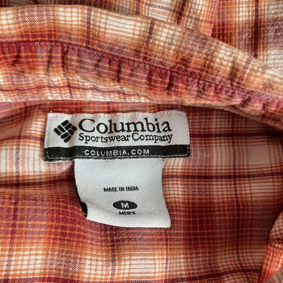 Columbia Sportswear Men's Shirt Size Medium Button Front Short Sleeve Casual - Picture 7 of 7